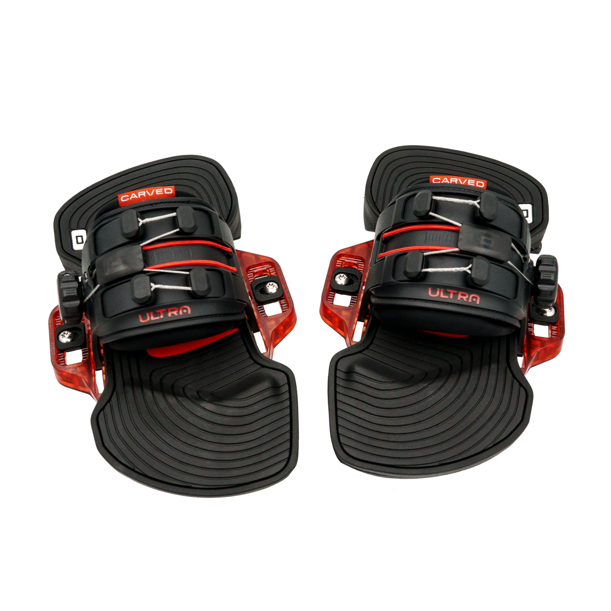 CARVED Ultra 3 Twintip Kiteboard Pads and Straps